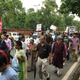 Protesters in Delhi